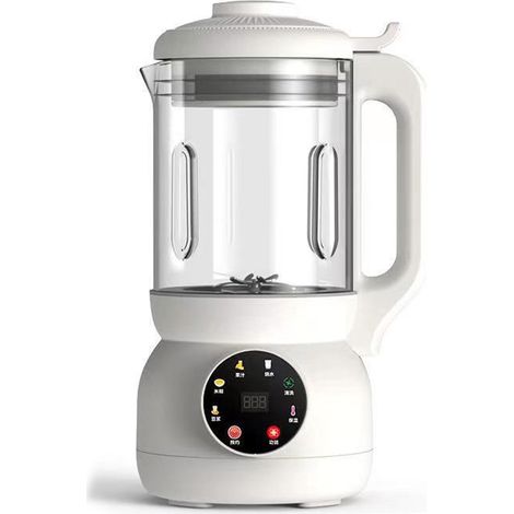 1 Machine à lait de soja, compacte, système sans filet, lame en acier, pour 2 à 3 personnes (1/5)