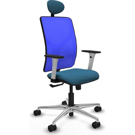 Silla de oficina piqueras y crespo Motilla blanco espuma alta densidad (1/2)
