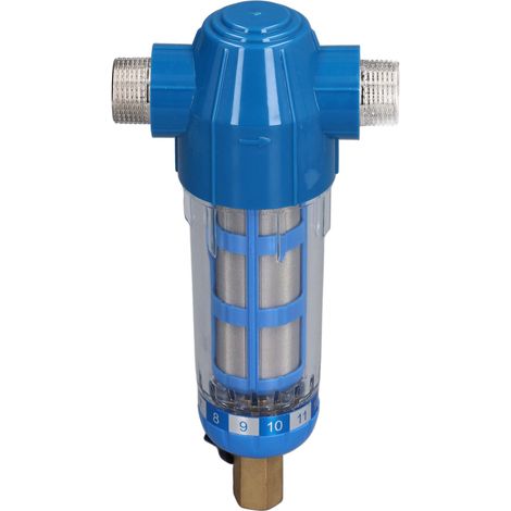 Filtre à sédiments pour tuyau de lavage à contre-courant à filetage externe G3/4, filtre de purification d'eau pour usage domestique et agricole. (1/5)