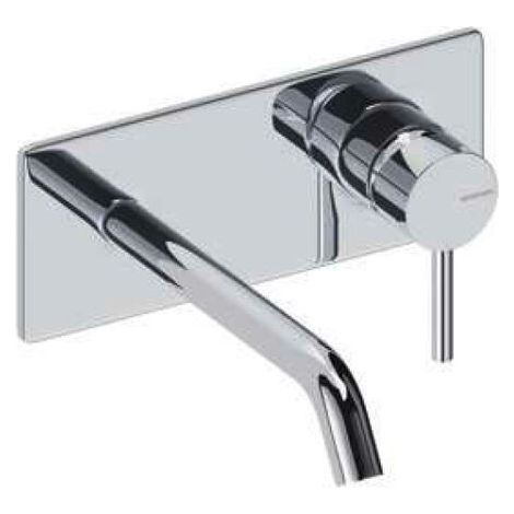 SANYCCES LOOP ColdOpen Wand-Waschtischarmatur Unterputz mit 14 cm Ausladung, chrom glänzend (1/4)