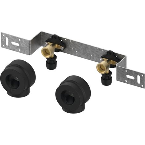 TECE TECElogo-Ax Unidad de montaje 150 mm con placa mural Dimensión 16 x Rp 1/2, Si-Bronce, 8804001