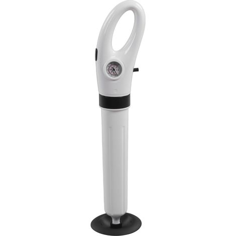Déboucheur de toilettes à air comprimé, équipement de débouchage haute pression, nettoyeur manuel pour canalisations et éviers (1/5)