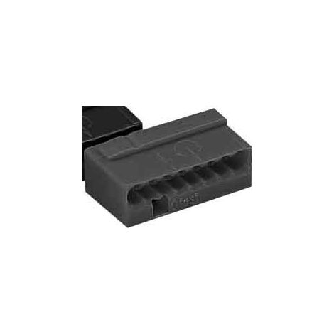 Conector de 8 hilos para cajas de microinstalación 243-808 /50 unidades/ (1/2)