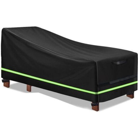 Housse de Canapé de Jardin, Housse Canape Exterieur, Housse de Banc de Jardin Imperméable, Housse de canapé de Jardin, Housse de Banc de Jardin Noir 200x75x70/40cm (1/4)