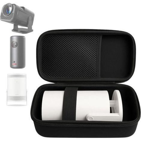 Étui de rangement Nebula Capsule 3 compatible avec les projecteurs Magcubic HY320, HY300 et HY300 Pro. Sacoche de transport portable pour mini-projecteur et accessoires. (1/4)
