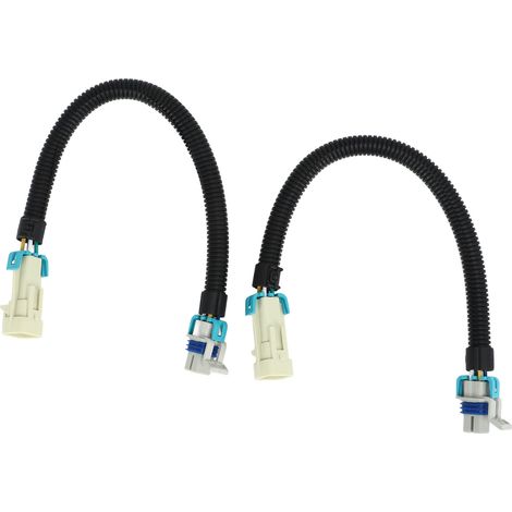 2 faisceaux de câbles de capteur d'oxygène de 12 pouces, résistants au vieillissement, noirs, de remplacement pour Pintiac G8 GT V8 2008-2009 (1/5)
