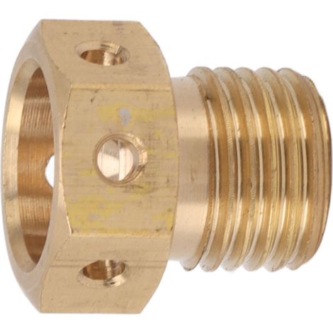 Lot de 10 buses de brumisation en laiton à trous multiples, anticorrosion, pour système de refroidissement de jardin et pelouse, M14x1,5 (1/5)