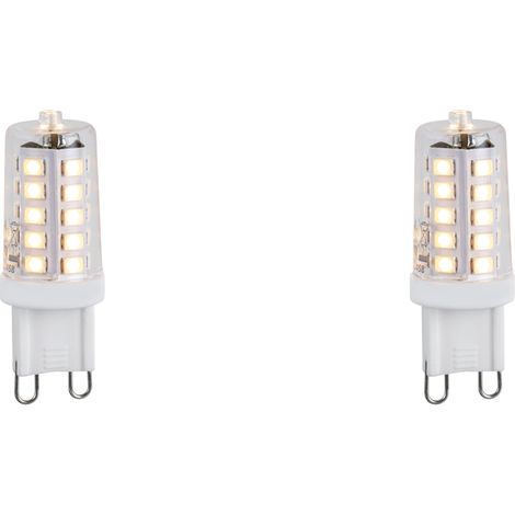 2er Set G9 dimmbare LED-Glühbirnen 1,2W 100lm 2700K