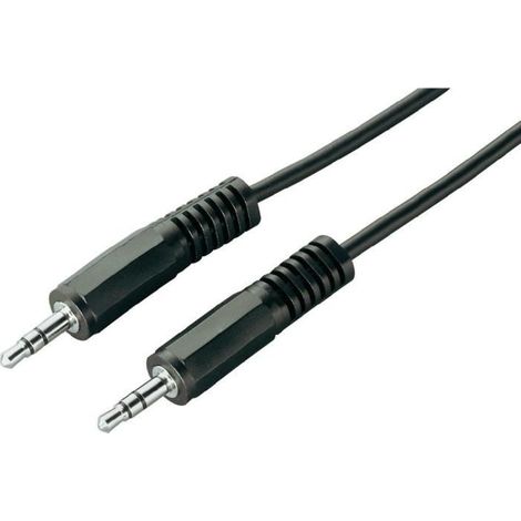 Cavo audio - LINEARE - Jack 3,5 mm stereo - Maschio/Maschio - 1,20 m