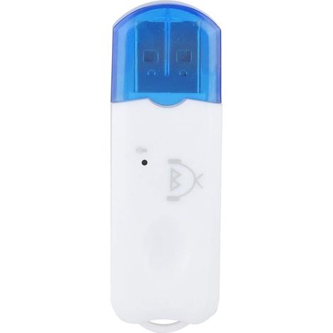 Adaptateur Bluetooth, Adaptateur Audio USB Bluetooth,Mini USB Bluetooth Receiver Audio A2DP Music Adaptateur sans Fil Durable pour Voiture Aux Téléphone Mobile (1/5)