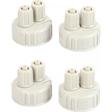 Bardusch-Système générateur de CO2 pour Aquarium, 4 pièces, bricolage, avec Tube, pièces d'outils, Capsules pour accessoires de plantation (1/4)