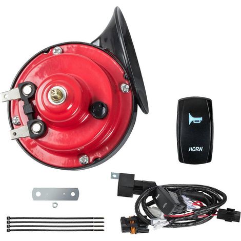 UTV ATV Universal 12V Hupen-Set mit Wippschalter für RZR 800 XP Can-Am X3 für CF (1/5)