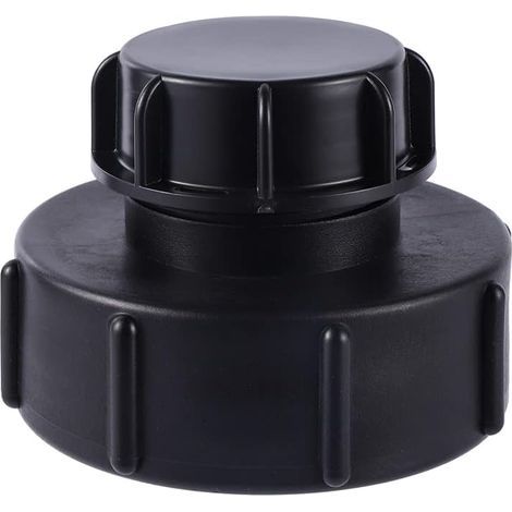 Adaptateur de réservoir IBC S100 x 8 - Pour réduction S60 x 6 - Filetage grossier avec capuchon d'extrémité - Tuyau d'arrosage (1/5)