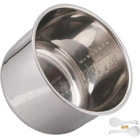 Cuve intérieure de rechange en acier inoxydable 304 pour cuiseur à riz Zojirushi B257 NS-WAQ NS-TGQ NS-WXQ10 NS-TGH (1/3)