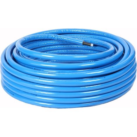 Mepla Tube 16 mm rond pré-isolé bleu 6 mm