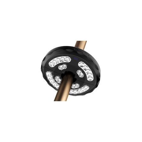 Lampe Parasol, 28 LED Lumière Parasol 3 Modes Éclairage Rechargeable Lampes pour Parasol,Lumière de Secours, pour Panne de Courant pour Camping, Terrasse, Plage, Jardin et Piscine-DOU (1/4)