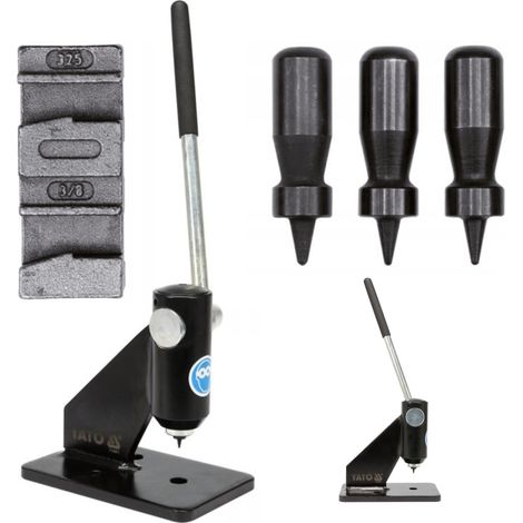 Appareil à river pour chaînes de scie 1/4", 0.325", 3/8", 0.404"