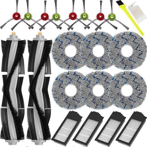Filtre pour aspirateur brosse pour aspirateur Filtre de brosse pour aspirateur filtre de Accessoires Ecovacs Deebot X1 TURBO /OMNI Robot Aspirateur Brosses Brosse HEPA Filtre Serpillière (1/5)