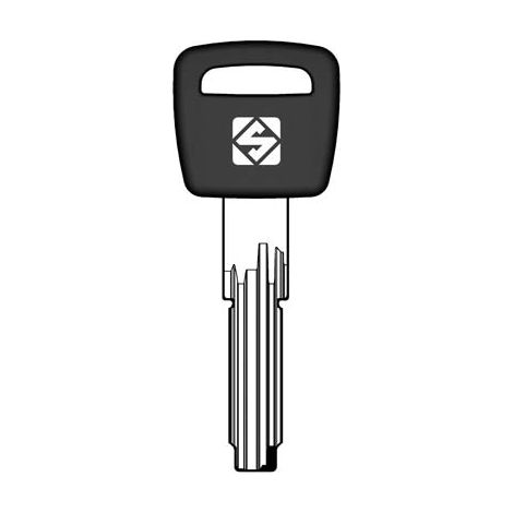 CHIAVE PUNZONATA CISA CS158AP SILCA - OTTONE NICHELATO- 5 pezzi