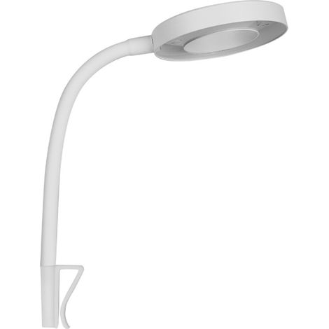 Lámpara de acuario con clip, luz para plantas acuáticas, iluminación suplementaria, lámpara translúcida con clip, rotación de 360°.