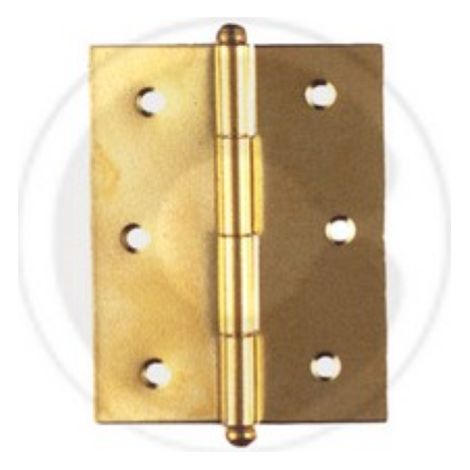 charniA re laiton 30x20 mm pour huisseries mobiles avec axe amovible