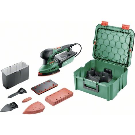 Bosch PSM 200 AES multi-sabbiatrice in SystemBox