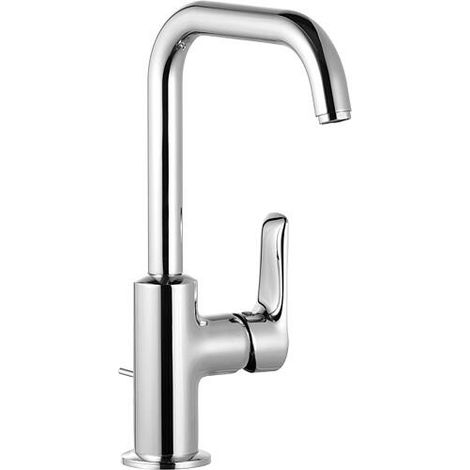 PURE & SOLID Lavabo EHM latéral avec vidage en métal chromé (1/3)