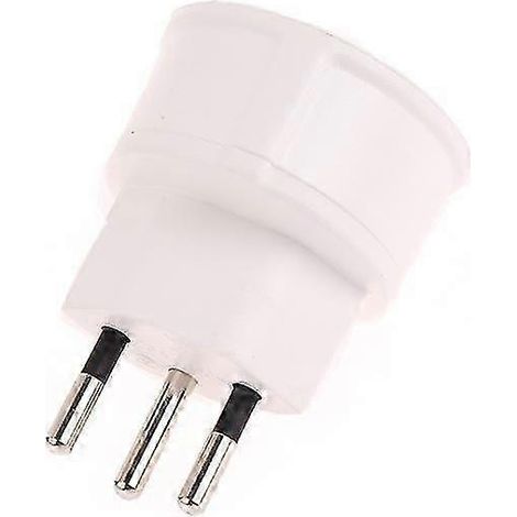 Adaptateur de voyage 1 pièce pour prises européennes (France) vers suisses, prise 3 broches 10A 250V (1/5)