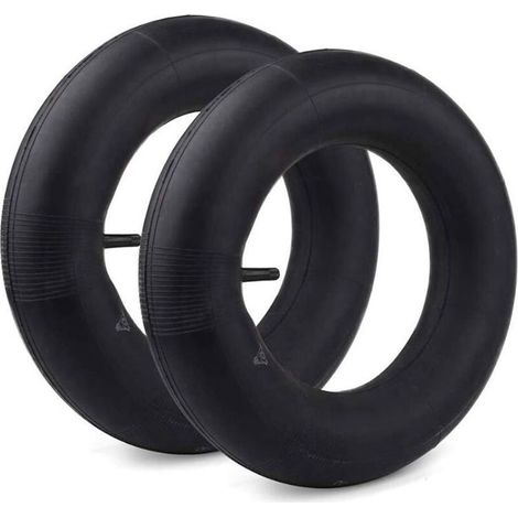 GDHZS- 2 Pcs Chambre à Air 4.80/4.00-8 Chambre à Air Brouette 4.00-8 TR13 Chambre de Rechange 480/400-8 pour brouette Chariot de Jardin Camion à Main (1/5)