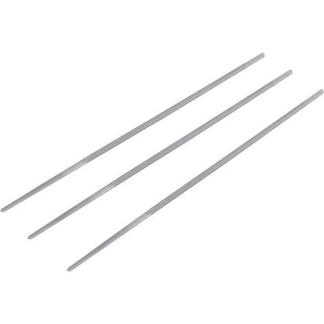 3x Trade-Shop Rundfeilen / Kettenfeilen / Schärfungsfeilen 4mm 5/32" für Stihl MS 170 MS 171 Motorsäge Sägekette Kettensäge (1/4)