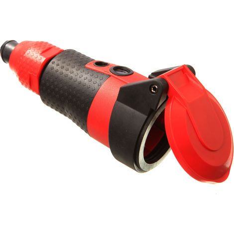 SCHUKOultra Pro Kupplung rot/schwarz Leitung max. 3x2,5mm² IP54