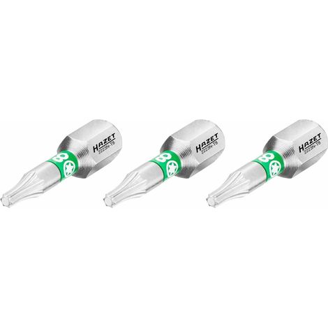 Bit 2223N-T8/3 1/4 Zoll (6,3 mm) Sechskant massiv Innen TORX Profil 3-teilig SW T8 (1/5)