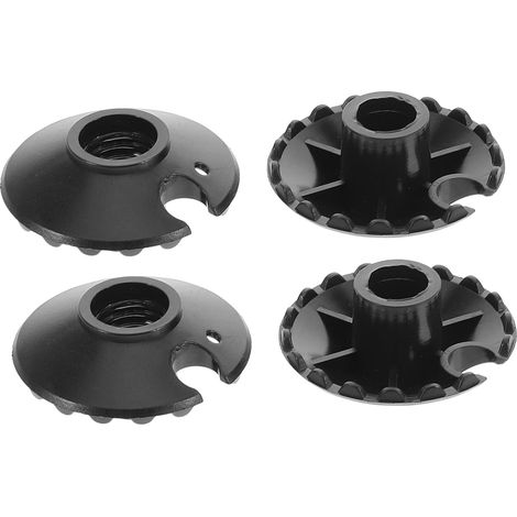 4pièces Accessoires De Canne Paniers Anti-Boue pour Bâtons De Randonnée Ski Replacements Universels Compatible avec Bâtons De Trekking Et Canes (1/5)
