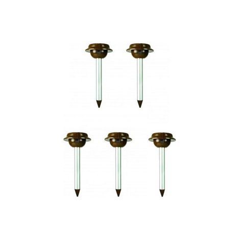 LOT 5 x WK2030 SOLAR SNAKE REPELLER Répulsif Solaire Anti Serpents Lézars Jardin Repousse Serpent (1/2)