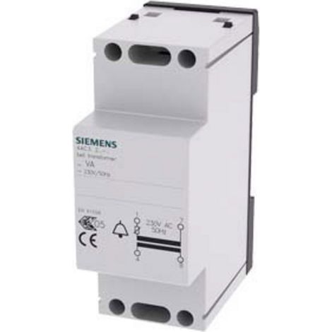 Siemens 4AC32140 Klingel-Transformator 8 V, 12 V, 24 V 2 A (1/2)