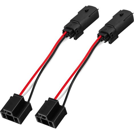 2018-2022 JEEP WRANGLER JL H4 PLUG &PLAY ADAPTATEUR DE CÂBLAGE DE PHARE (PAIRE)