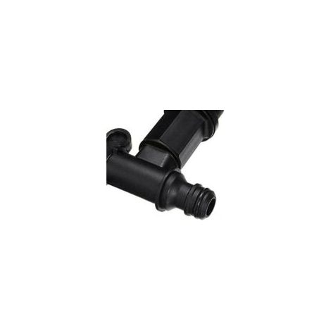 Robinet cuve Plastique,Adaptateur de boîte de Rangement d'eau IBC,Adaptateur Robinet Tuyau arrosage,pour recuperateur Eau de Pluie, réservoir de Carburant (Plastique) - Crezuo