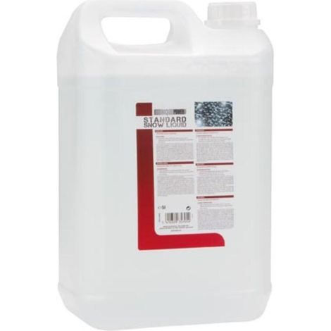 HQ-Power Liquide à neige standard, sûr, approuvé internationalement, effet de neige parfait, liquide pour machine à neige, inoffensif, conforme aux normes, effet de neige enchanteur, 5L