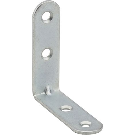 THIRARD - Equerre de chaise pour porte, 50x50x15mm, acier zingué - THIRARD