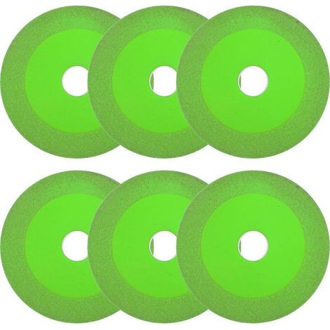 6 pièces Disque Coupe Verre , Disque Diamant Carrelage, Disque Carrelage pour Bouteille, Porcelaine, Jade, Granit, Verre (1/5)