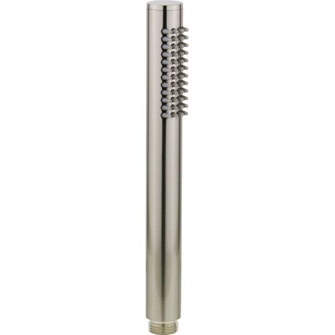 Doccia in metallo Tonda colore acciaio spazzolato Paffoni ZDOC067ST  Steel Looking