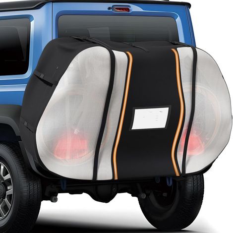 Housse de transport vélo 2 vélos pour porte-vélo arrière – 203 x 91 x 46 x 127 cm – Imperméable TNT, zip, sangles élastiques, fenêtres transparentes – Protection VTT / vélo électrique / camping-car (1/4)