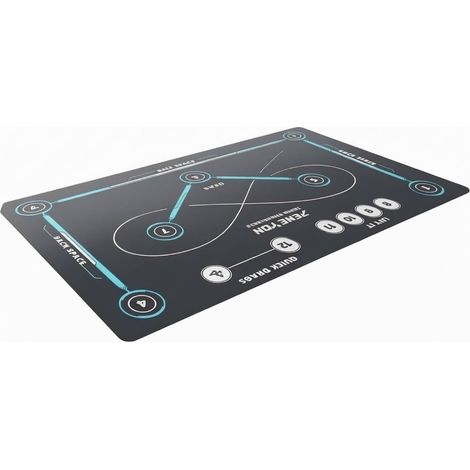 Tapis D'entraînement Hockey Numéroté, 90 150cm, Style to 6