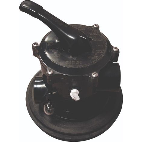 BWT – Vanne piscine 6 voies 1''1/2 – Sortie taraudée pour filtre RTM – Compatible RTM classique Top et CS T 500/610A