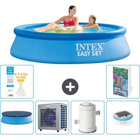 Intex Piscine Easy Set Ronde - 244x61 cm - 7-pièces S1 (1/5)
