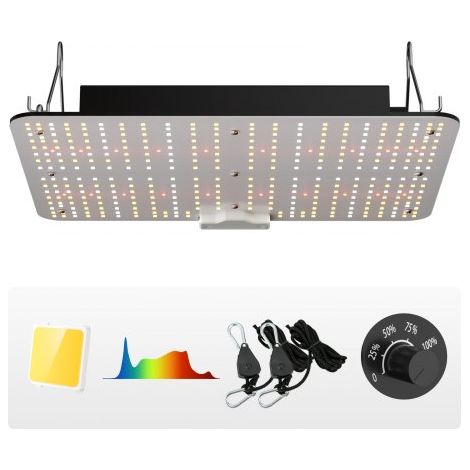 Lampe Horticole de Croissance Plantes LED 150 W Panneau Quantum (1/5)