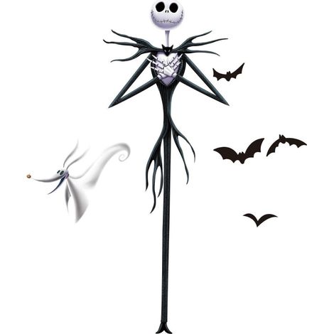 Sticker géant repositionnable The Nightmare before Christmas (L'étrange Noël de Mr Jack) DISNEY - 43x92 cm (1/3)
