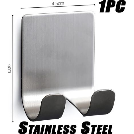 (Silvery-1PC) Étagère de salle de bain/rangement de cuisine en alliage d'aluminium, étagère de douche, accessoires de salle de bain, étagère murale sans perçage (1/5)