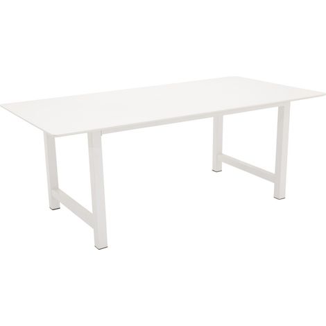 Table à Manger "Count" 220cm Blanc (1/2)