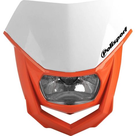 Ampoule de phare halogène Polisport blanche/orange